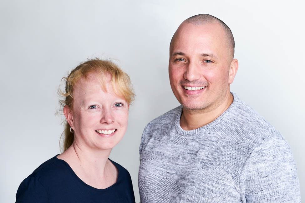 Foto von Sandra und Stephan