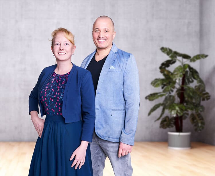 Foto von Sandra und Stephan